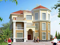 三層框架結(jié)構(gòu)歐式別墅設(shè)計全套圖紙_別墅設(shè)計圖紙,歐式別墅設(shè)計