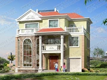三層別墅設計圖紙_別墅設計圖紙,新農村別墅,農村自建房設計