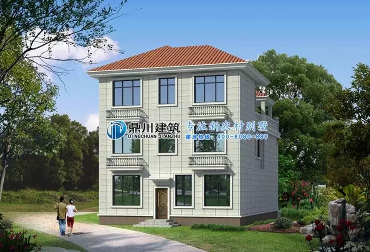 8款漂亮實(shí)用三層別墅，大氣亮眼不懼任何別墅對(duì)比，農(nóng)村人最愛(ài)！