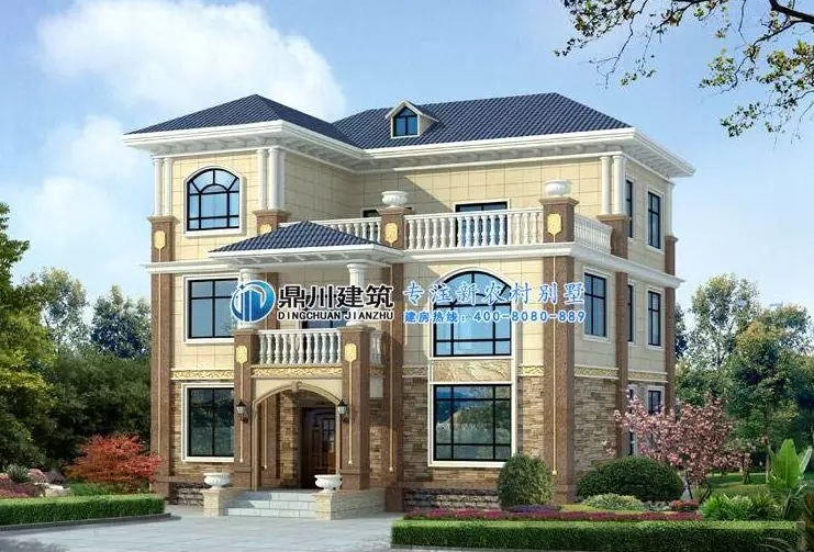 8款漂亮實(shí)用三層別墅，大氣亮眼不懼任何別墅對(duì)比，農(nóng)村人最愛(ài)！